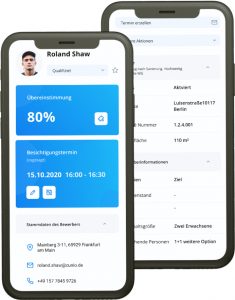 Cunio app functionality