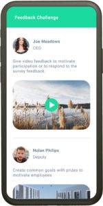 Video feedback feature