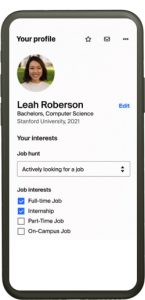 Job search software for graduates