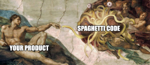 Spaghetti code SaaS