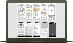 Product wireframes 