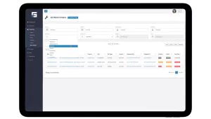 Maintenance works dashboard