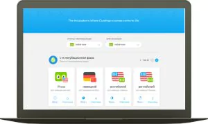 Duolingo Incubator user interface