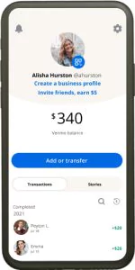 Venmo “invite friends” feature